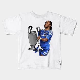 football player didier drogba Kids T-Shirt